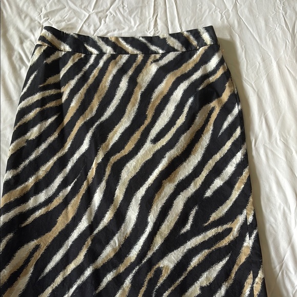 Talbots Dresses & Skirts - Talbots Black and Tan Midi Pencil Skirt